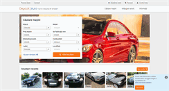 Desktop Screenshot of depozitauto.ro