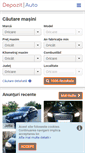 Mobile Screenshot of depozitauto.ro