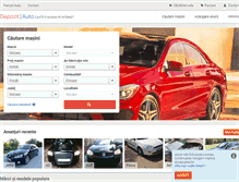 Tablet Screenshot of depozitauto.ro